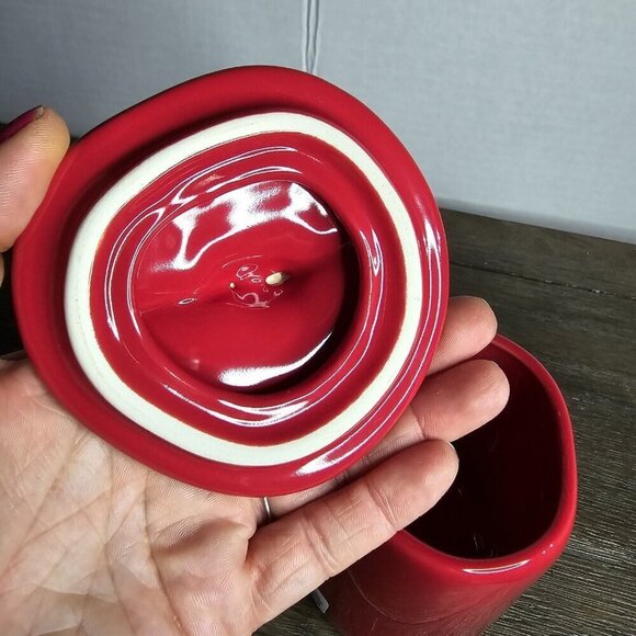 NWT Rae Dunn Artisan Better Together Valentine's Day Heart Topper Red Mug - Picture 9 of 10